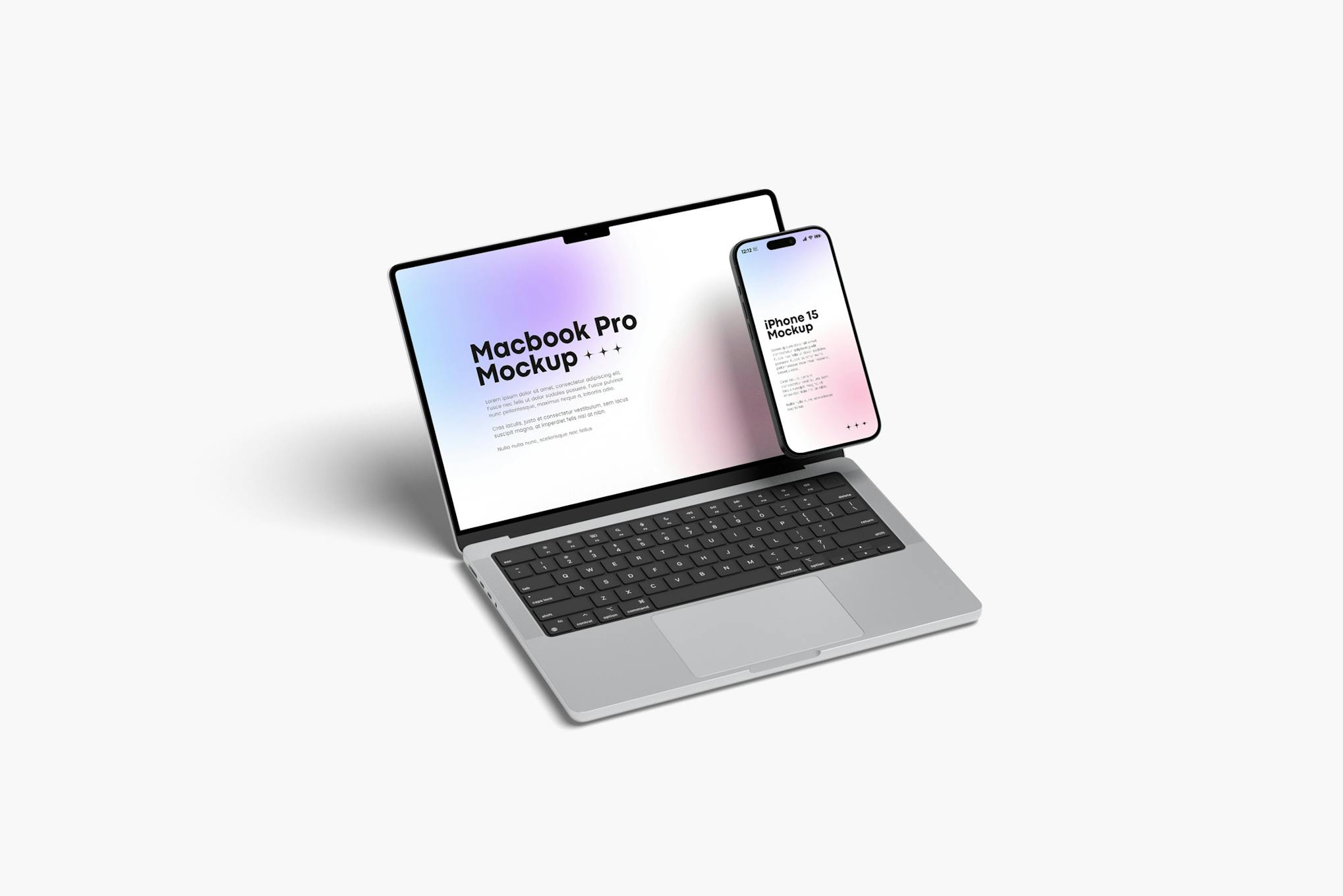 Portfolio sur ordinateur et mobile